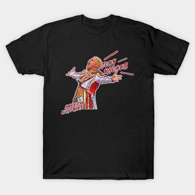 Rhodes | American Nightmare T-Shirt by clownescape